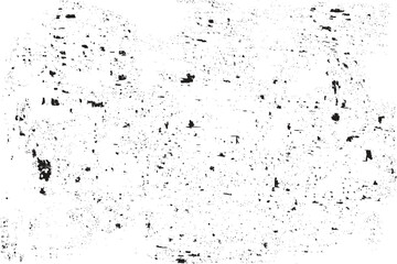Abstract scratched and stained grunge effect vector for backgrounds.   Rusty metal and Grimy concrete surface vector. Distressed background and gritty surface texture design on a white background.