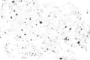 Rusty grimy concrete and stained metal texture on a white background. Grimy wall and dust texture design for backgrounds. Abstract and distressed gritty grunge effect with grainy background.