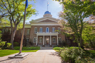 Sunny Morning at the Nevada State Capitol building
