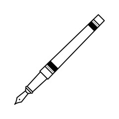 Fountain Pen Icon For Logo and More
