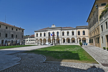Castelfranco Veneto, Piazza San Liberale e Municipio - Treviso