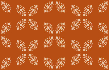 Ethnic abstract ikat art. Seamless pattern in tribal, folk embroidery, and Mexican style. Aztec geometric art ornament print. Design for carpet, wallpaper, clothing, wrapping, fabric, cover, textile.
