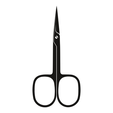 recommend clip art: Nail scissors black silhouette, nail salon and beauty salon