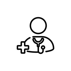 doctor sign symbol vector