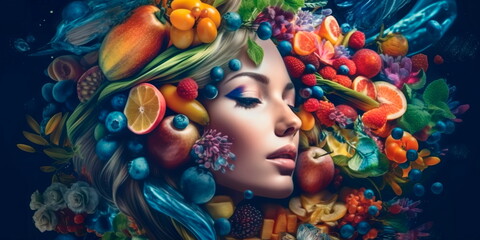 benefits of incorporating natural dietary supplements, such as collagen, biotin, and omega-3 fatty acids, into daily routines to promote healthy hair, skin, and nails. Generative AI