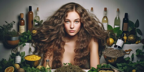 benefits of incorporating natural dietary supplements, such as collagen, biotin, and omega-3 fatty acids, into daily routines to promote healthy hair, skin, and nails. Generative AI