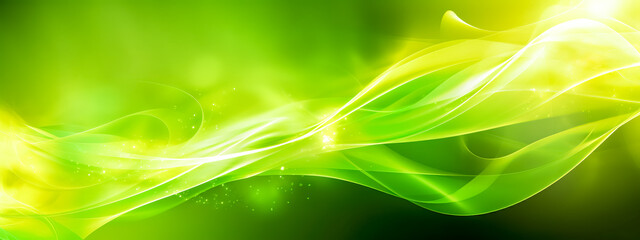 Fototapeta premium green renewable energy, banner with copy space, made with Generative AI