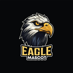 Eagle Mascot Logo Design Eagle Vector 
