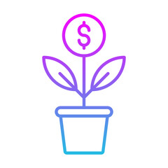 Money Plant Icon