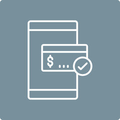 Smartphone Payment Icon