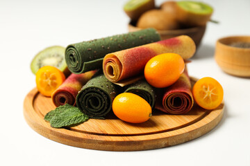 Concept of tasty and sweet food - pastille