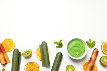 Concept of tasty and sweet food - pastille