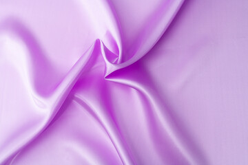 Close up of purple silk background