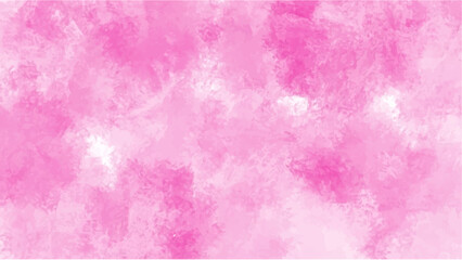 Abstract pink watercolor background.Hand painted watercolor. vector