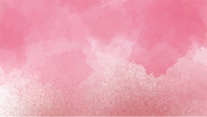 Abstract pink watercolor background.Hand painted watercolor. vector