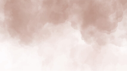 Abstract earth tone watercolor background.Hand painted watercolor. vector