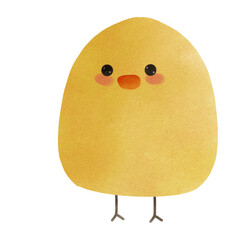 Cartoon baby chick