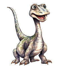 Fototapeta premium happy cute dinosaurs baby