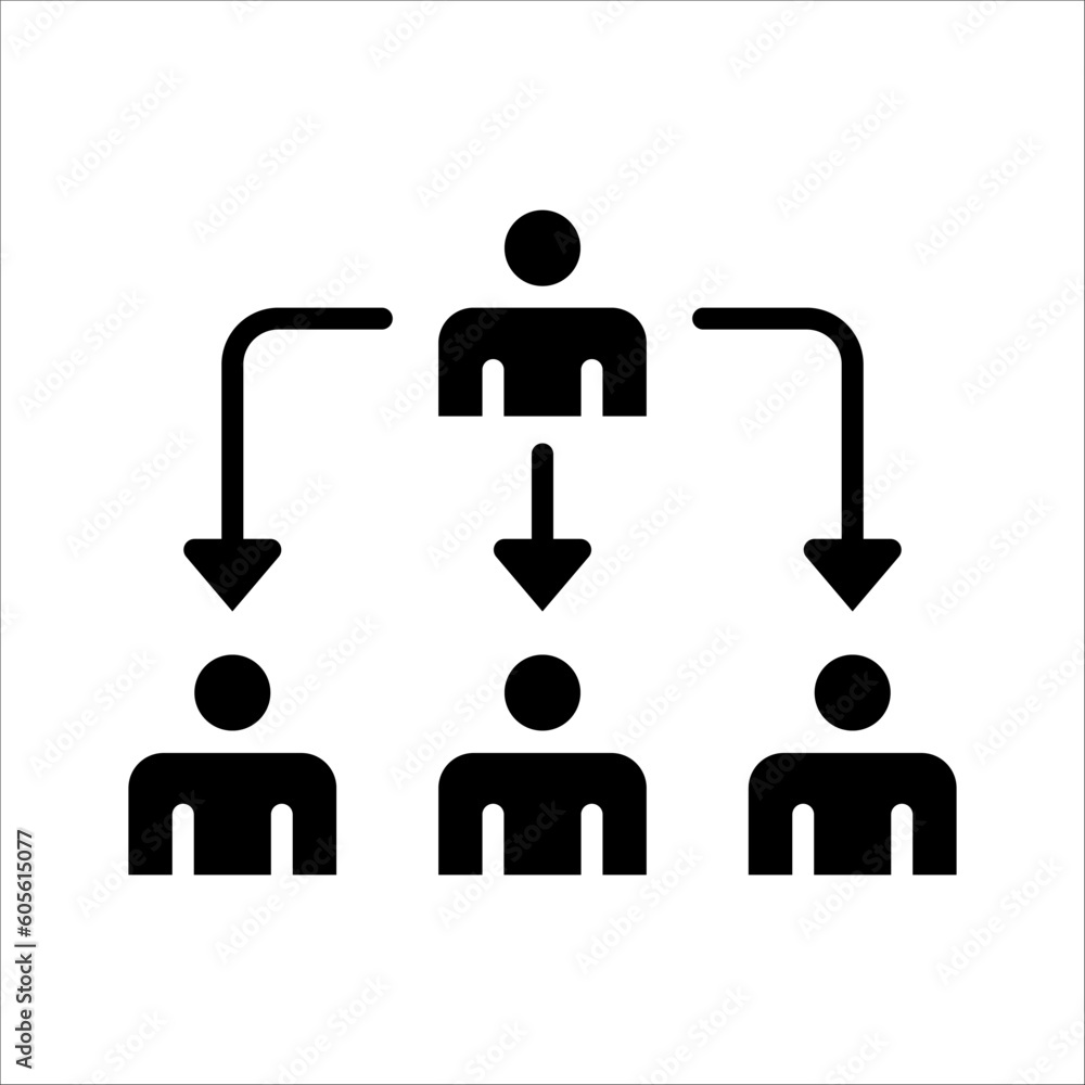 Aufkleber solid vector icon for team leader which can be used various design projects.