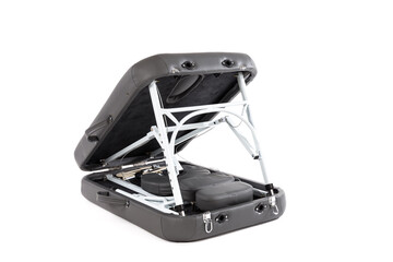 massage chair table on white