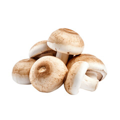 Fototapeta premium mushrooms isolated on white created with Generative AI