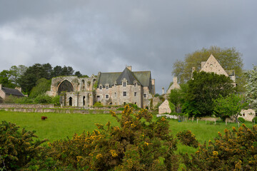 L'abbaye de Beauport en Bretagne - France