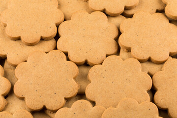 Gingerbread star cookies