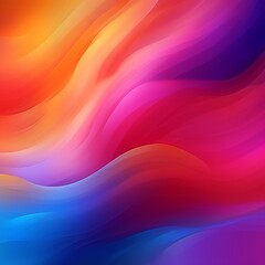 Obraz premium Abstract blurred gradient background rainbow colours 