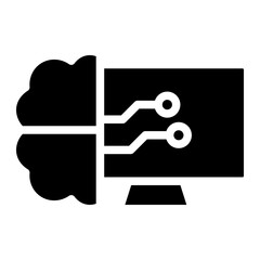 artificial intelligence glyph 