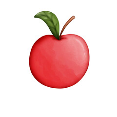 red apple