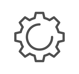 Seo and promotion related icon outline and linear vector.
