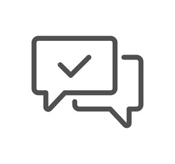 Seo and promotion related icon outline and linear vector.
