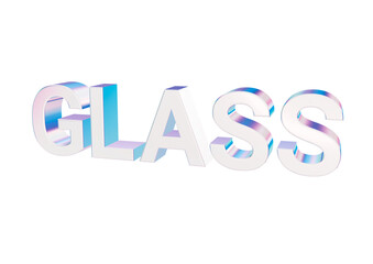 This is a 3d abstract glass with a beautiful palette of colors that can be used in web design