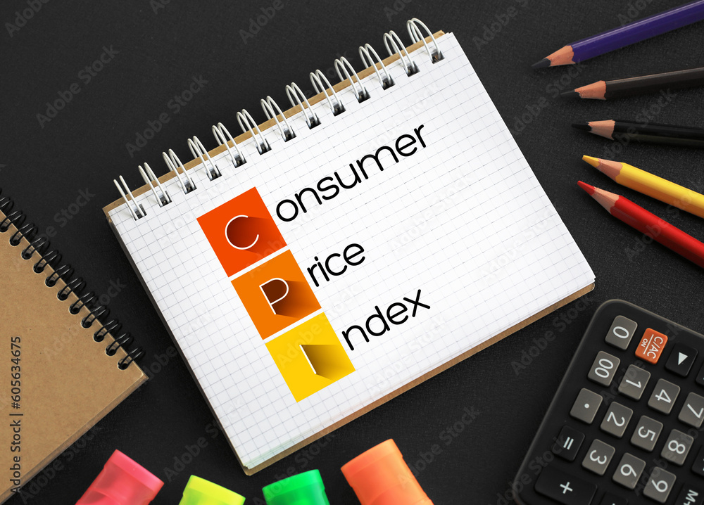 Poster cpi consumer price index - measures the average change in prices over time that consumers pay for a 