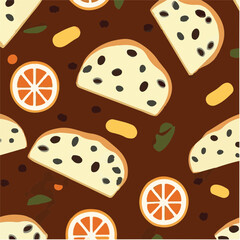 cute simple stollen pattern, cartoon, minimal, decorate blankets, carpets, for kids, theme print design
