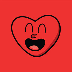 Hearth retro flat icon
