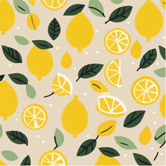 cute simple lemon pattern, cartoon, minimal, decorate blankets, carpets, for kids, theme print design
