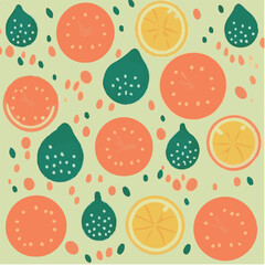 cute simple grapefruit pattern, cartoon, minimal, decorate blankets, carpets, for kids, theme print design
