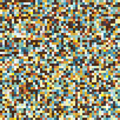 Seamless background of squares of different colors. Modern casual colors.