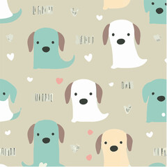 cute simple national best friends day pattern, cartoon, minimal, decorate blankets, carpets, for kids, theme print design
