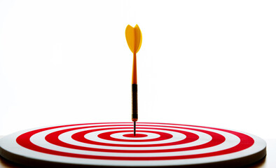 Dart hitting on center target