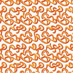 cute simple national pretzel day pattern, cartoon, minimal, decorate blankets, carpets, for kids, theme print design
