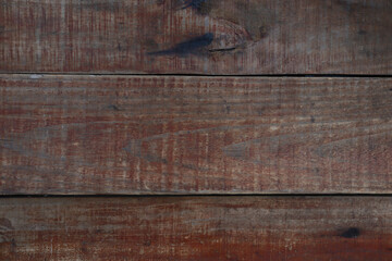 The surface of an old brown wooden plank is empty, Blur or Berry