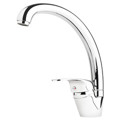 Mixer cold hot water, faucet bathroom, kitchen tap, full depth of field