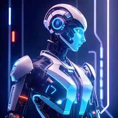 Artificial Intelligence robot  (Generative AI Technology)