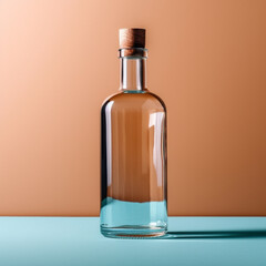 Minimalistic Image of a bottle.