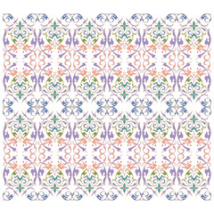 colorful background with classic ornamental pattern