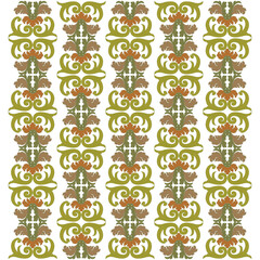 colorful background with classic ornamental pattern