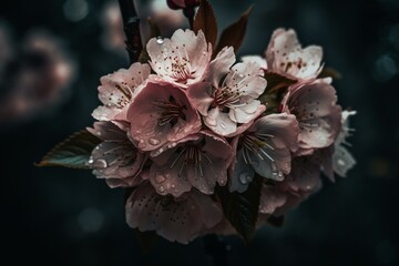 Obraz na płótnie Canvas Large Cherry Blossom. Generative AI