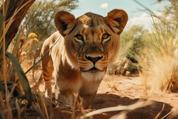 Naklejka premium Lionne